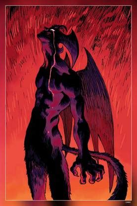 Devilman Crybaby Devilman Fantasy Art Artwork Red Matte Finish Poster ...