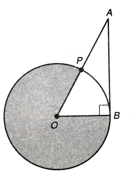 The circle shown above has center O and a radius length of 12. If P is ...