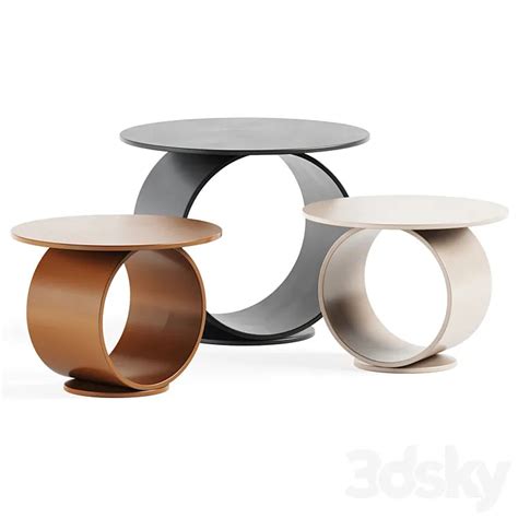Metodo Coffee Table by Mdf Italia \/ Coffee table 3DS Max Model – 3DSky ...