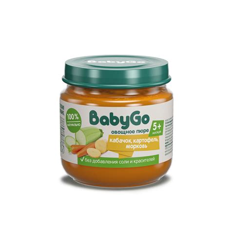 Пюре овощное Baby Go овощной салатик 80г с 5месяцев купить по цене 44.9 ...