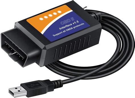 OBDResource ELM327 FORScan OBD2 Adapter ELMconfig OBDII USB Scanner ...