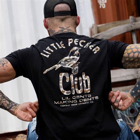 Little Pecker Club Men's T-shirt | Combat Iron Apparel Co.