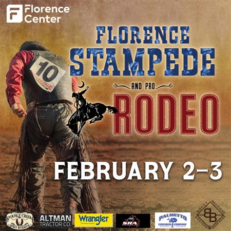 Florence Stampede and Pro Rodeo Returns To Florence Center February 2 ...