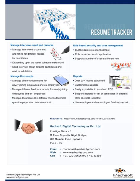 Resume Tracker Software 的图像结果