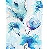 Buy Home Sizzler 2 Pieces Abstract Flower Eyelet Polyester Door ...