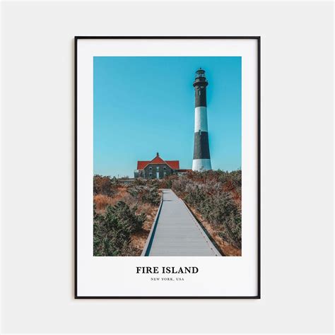Fire Island Print No 2, Fire Island Photo Poster, Fire Island Travel ...