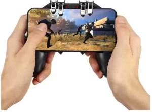 Poktum All-in-One Mobile Game Controller for PUBG Triggers Free Fire ...