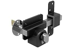 GateMate Long Throw Gate Lock, Euro Profile Gate Lock for Sheds, Gates ...