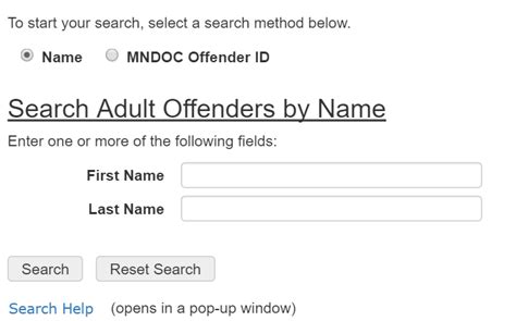 Minnesota Inmate Search - MN Department of Corrections Inmate Locator