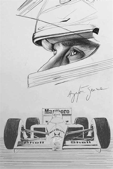 Image result for F1 Driver Drawing