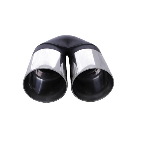 Y Piece Exhaust Tip - 3 1/2" Inch (In) 3 1/2" Inch (Out) 228mm Long ...