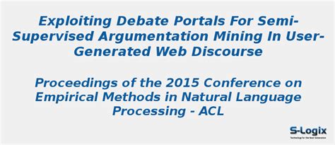 User-Generated Web Discourse | S-Logix