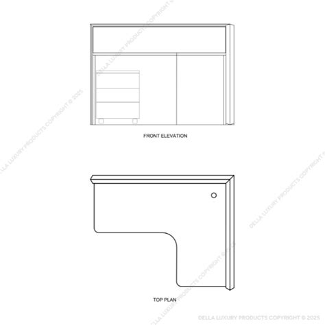 Zedekiah Mobile Pedestal ( 3 Drawers ) for | | Della