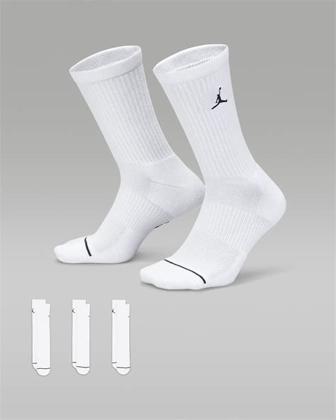 Jordan Everyday Crew Socks (3 pairs). Nike BG