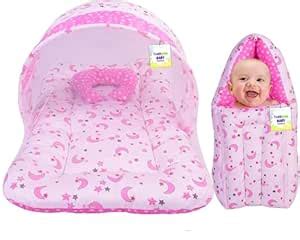 Toddylon Baby Bedding Set New Born Baby Bed | Mosquito Net | Sleeping ...