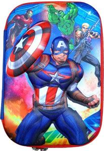 Flipkart.com | 4tens Large Capacity Pencil Case 3 Compartment Pouch Pen ...