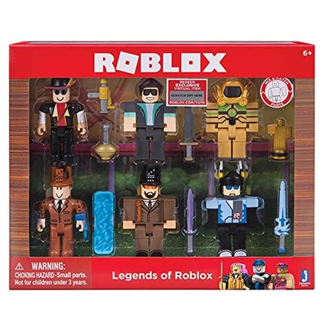 Roblox Action Collection - Legends of Roblox Six Figure Pack [Includes ...