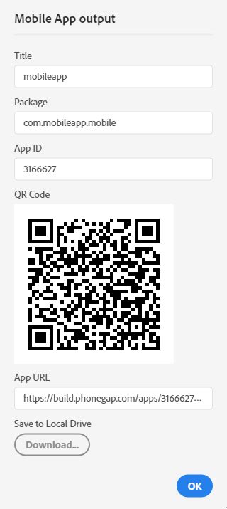 Configure output presets for conditional content