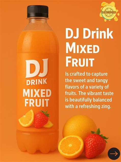 DJ Drink Mixed Fruit - DJ Drink Mixed Fruit