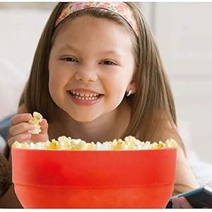 Buy KARP Silicone Microwave Popcorn Popper Maker Foldable Bowl with Lid ...