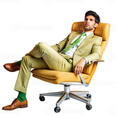 Businessman in Chair PNG 的图像结果