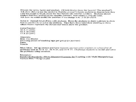 Cross Mulitplication Two Digit Number Lesson 的图像结果