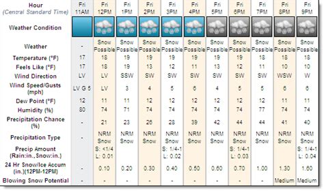 Local Forecast Intro 的图像结果