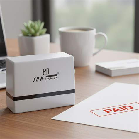 Paid Rubber Stamps | Buy Bill Paid Stamps Online