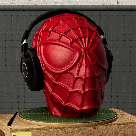 Spider-Man Headphone Stand | 3D Printer Model Files