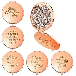 6 Pcs Teacher Appreciation Gifts Inspirational Mix Diamond Magnifying ...