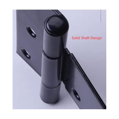 Buy GDFYMI T Hinge Heavy Duty T-Strap Hinges Black Tee Hinge, Barn Door ...