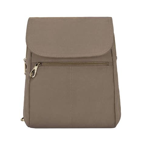 Buy Travelon Anti-theft Signature Slim Backpack, Sable at Amazon.in