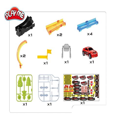 Joy Junction Track Set Loop Track Car Racing Set - 15pc — Toycra