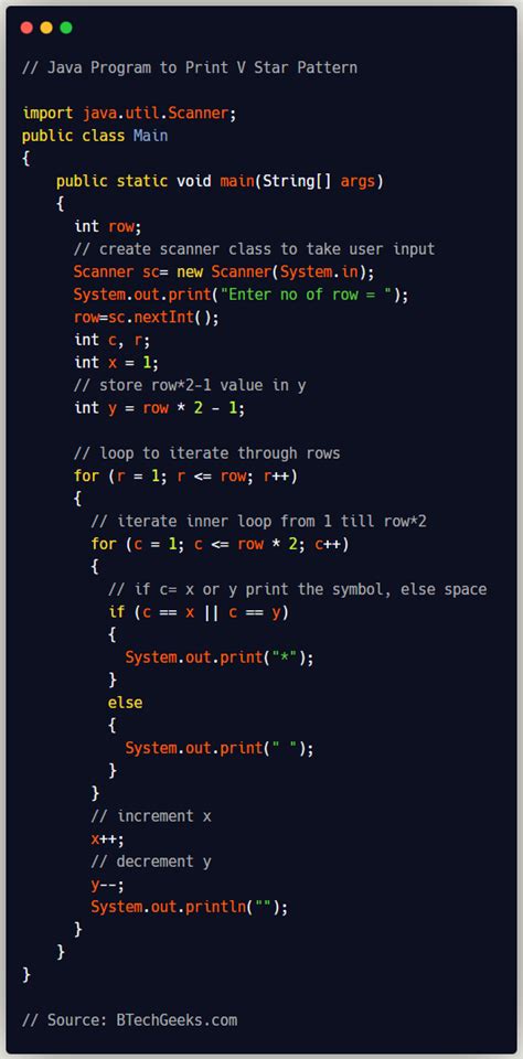 Image result for Java Print Pattern