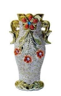Buy GoodEase Gold Painted Flower vase for Decoration. Online at Low ...