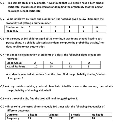 Image result for Probability Explanation Class 9