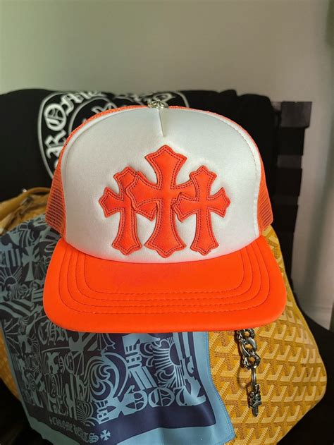 Chrome Hearts NEW 2024 - MIAMI LEATHER CROSS HAT | Grailed