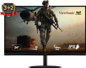 ViewSonic VA 23.8 inch Full HD LED Backlit IPS Panel with 2X2W Inbuilt ...