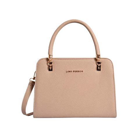 Lino Perros Black Faux Leather Handbag (BEIGE) : Amazon.in: Fashion