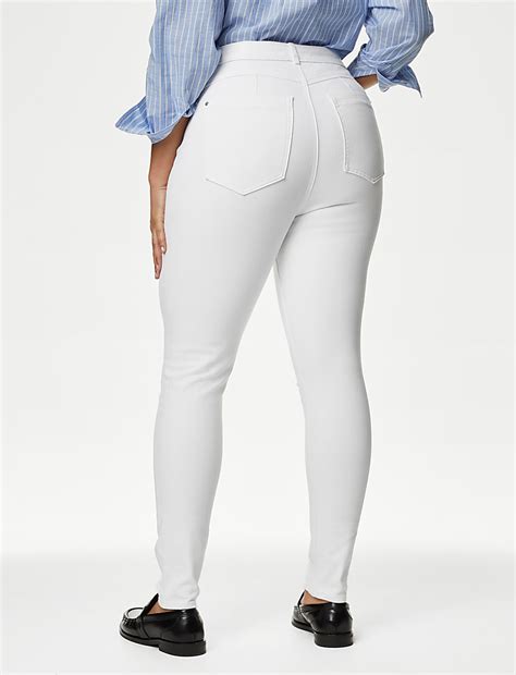 Buy Magic Shaping High Waisted Skinny Jeans at Marks & Spencer