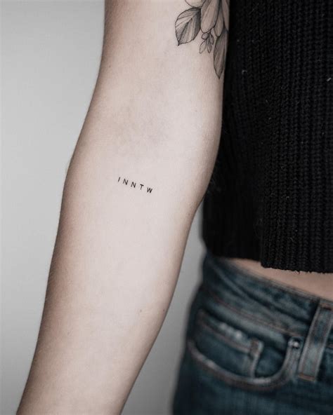 small line tattoo ideas for females