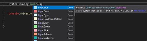 System.Drawing Color 的图像结果