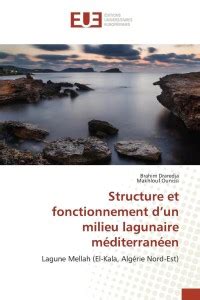 Structure Et Fonctionnement d'Un Milieu Lagunaire Mediterraneen: Buy ...