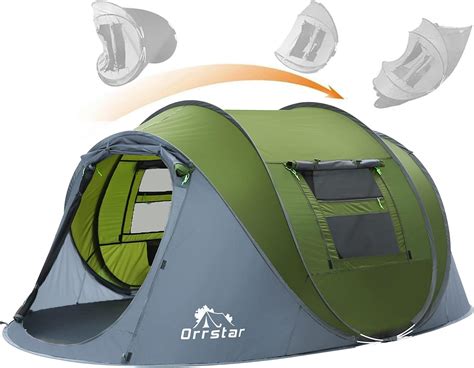 Orrstar Pop Up Tents for Camping 4 Person Waterproof India | Ubuy
