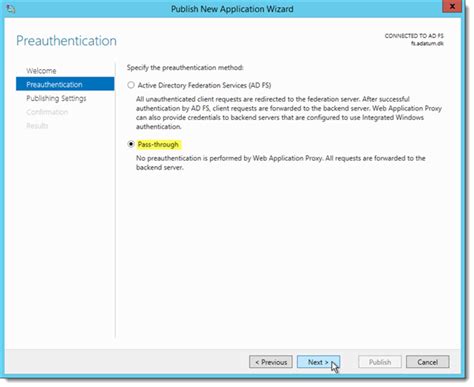 Image result for Web Application Proxy ADFS