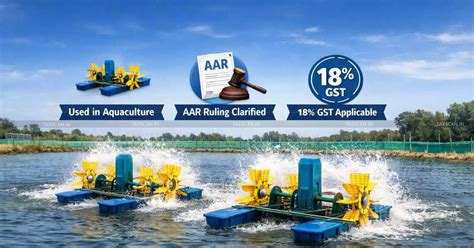 Paddle Wheel Aerators Not Classified as Agricultural Machinery: AAR ...