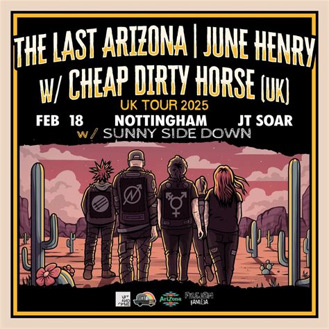 The Last Arizona & June Henry w/ Cheap Dirty Horse & Sunny Side Down ...