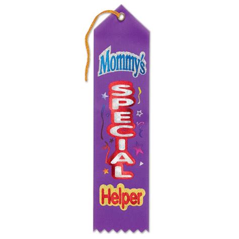 6 Pack Bulk Mommy's Special Helper Award Ribbon | Michaels