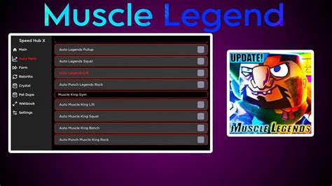 Script Muscle Legend Auto Farm 的图像结果