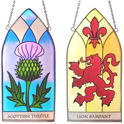 Royal Tara Sotland Gothic Stained Glass Panels Set | Ubuy India